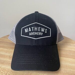 Black Mathew’s Archery Hat, Mesh Back